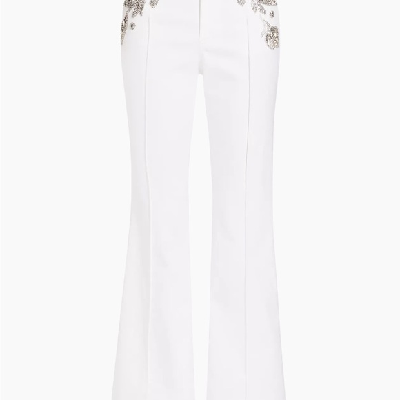 Cinq à Sept's Hyalie slit flare jeans 💎 - Picture 15 of 15